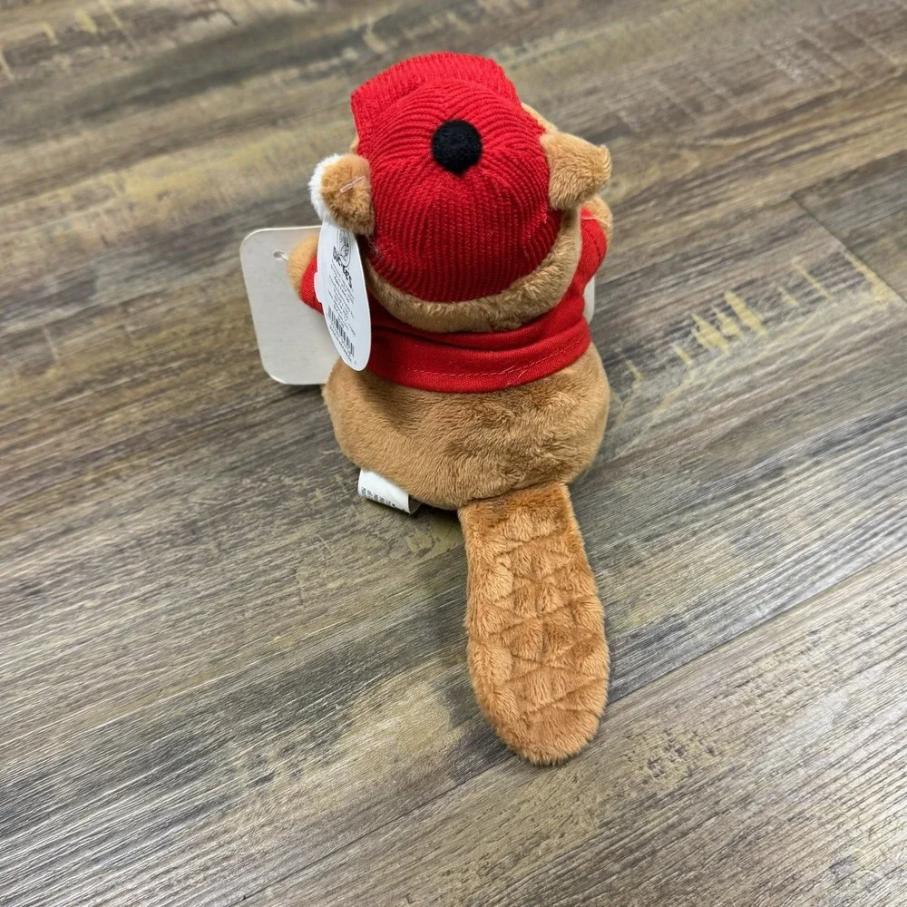 Buc-ee's Beaver Plush Phone Holder Beanie Plushie 6